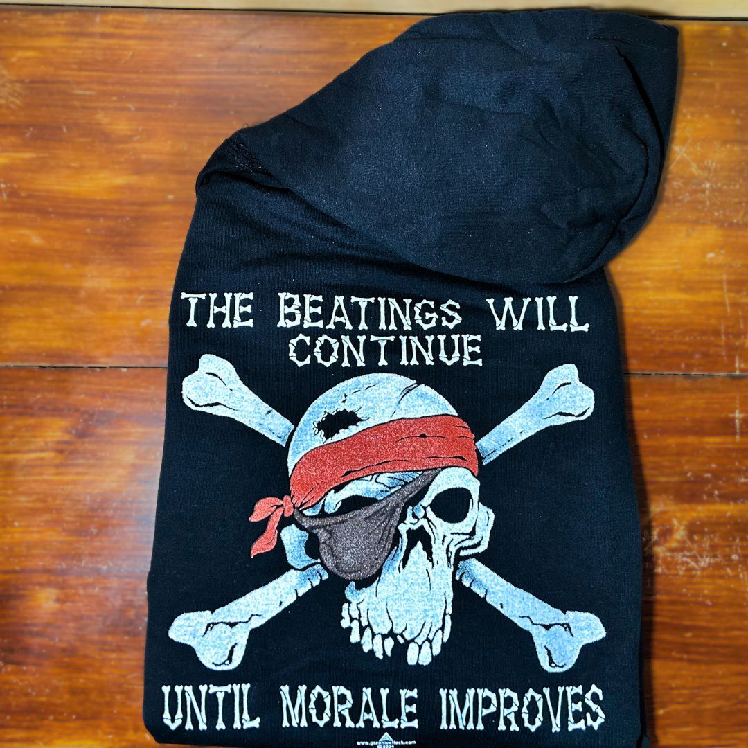 Hoody - Beatings Will Continue, Size: S
