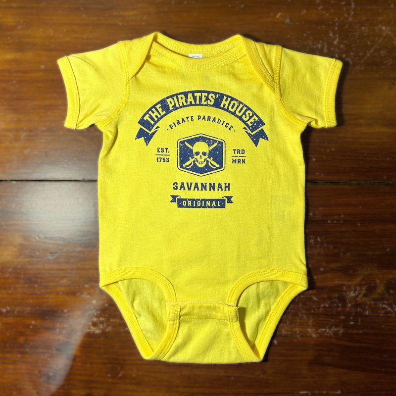 Banner Pirate Infant Onesie
