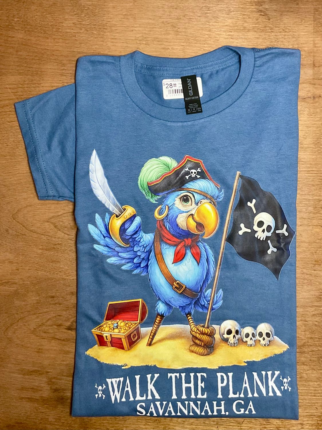 Walk the Plank youth, Color: Indigo, Size: XS