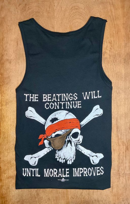 Beatings Will Cont tank