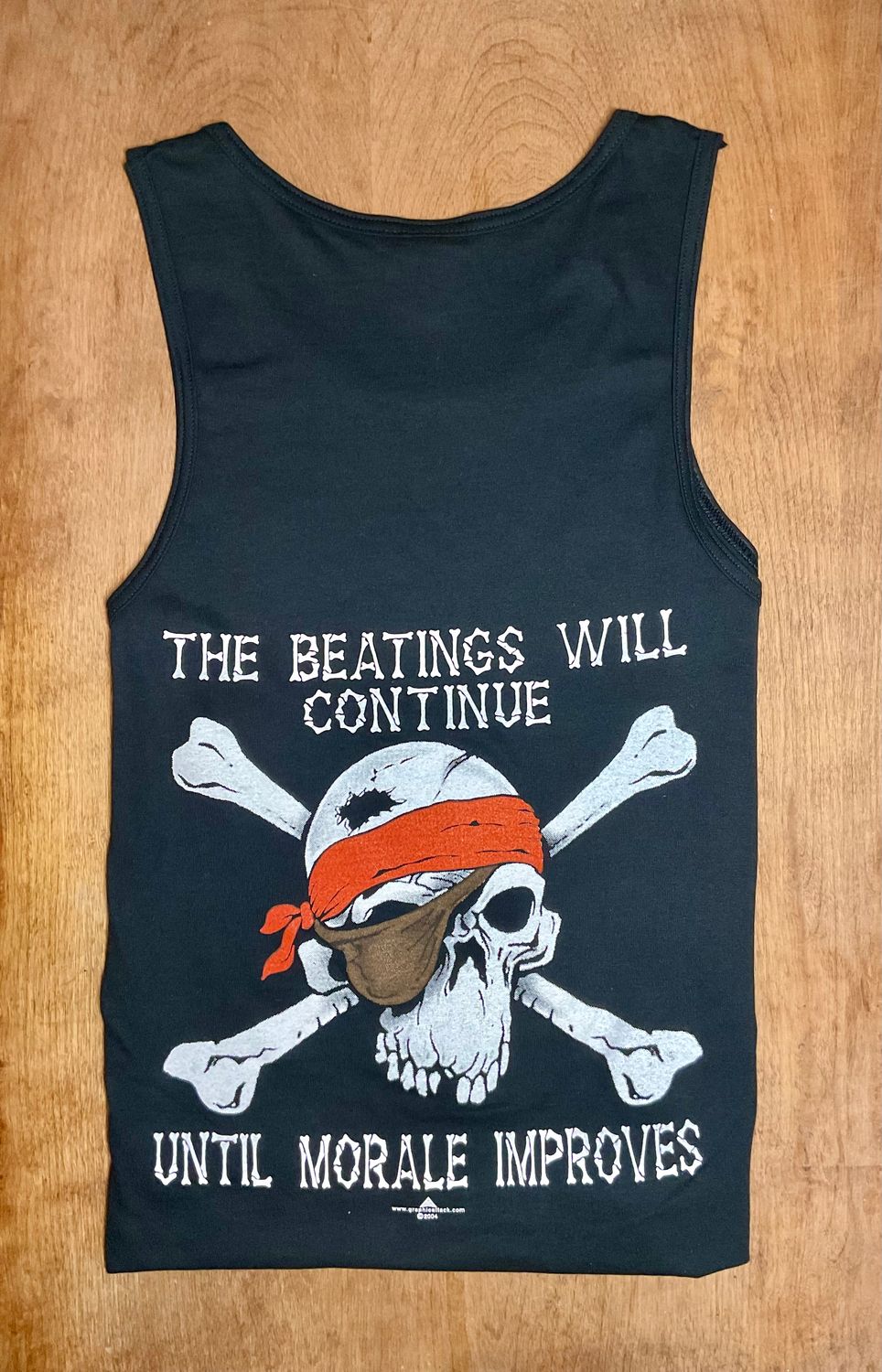 Beatings Will Cont tank, Color: BLK, Size: S