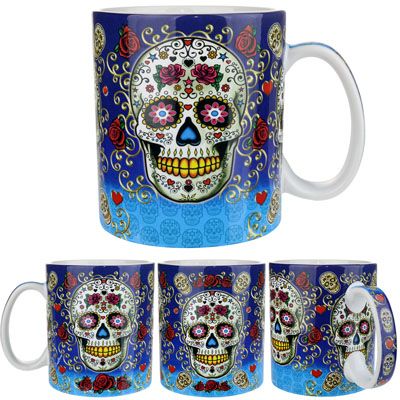 Sugar Skull Wrap Mug