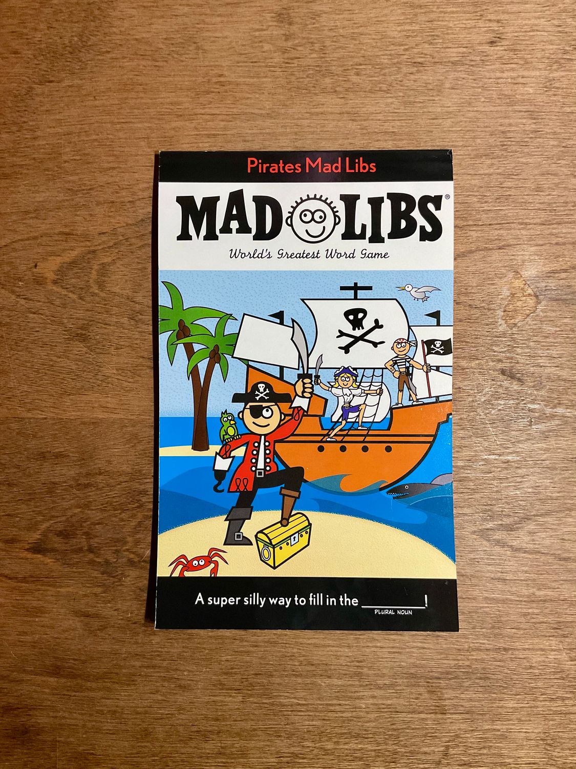 Pirates Mad Libs