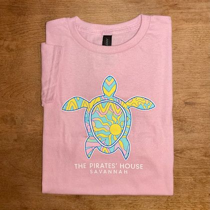 Scribbles Turtle Youth, Size: XS, Color: LPK