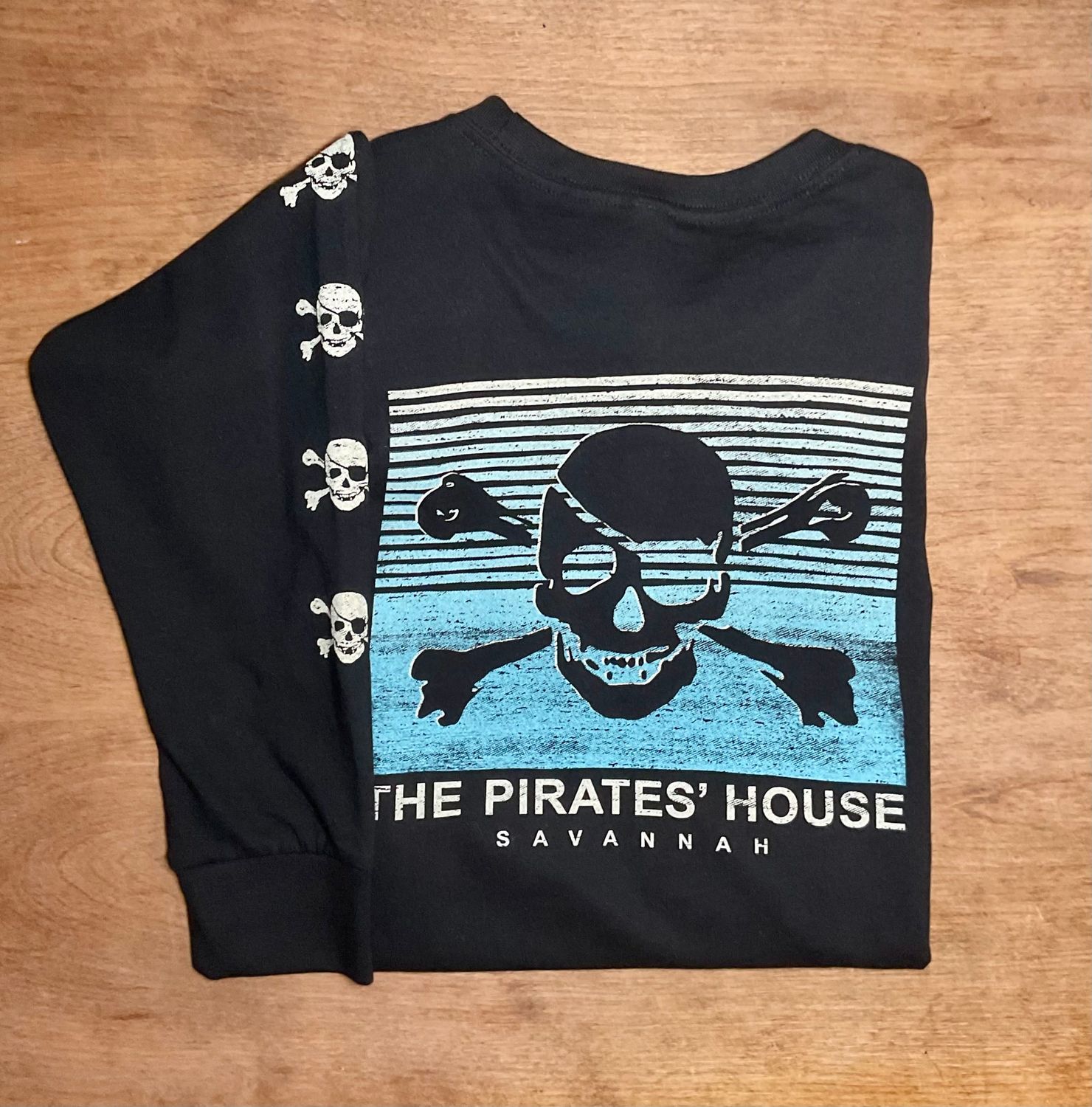 Pacifica Pirate LS, Size: S, Color: BLK