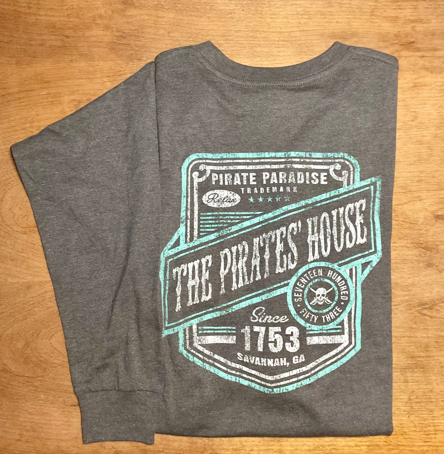 Premium Pirate LS, Color: CHA, Size: S