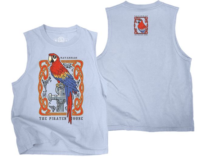 Parrot Nouveau Tank, Size: S, Color: PER