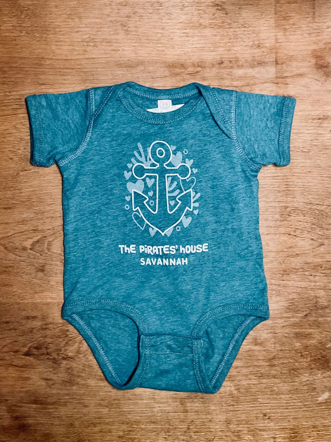 Brynne Anchor Onesie, Color: JAD, Size: 6MO