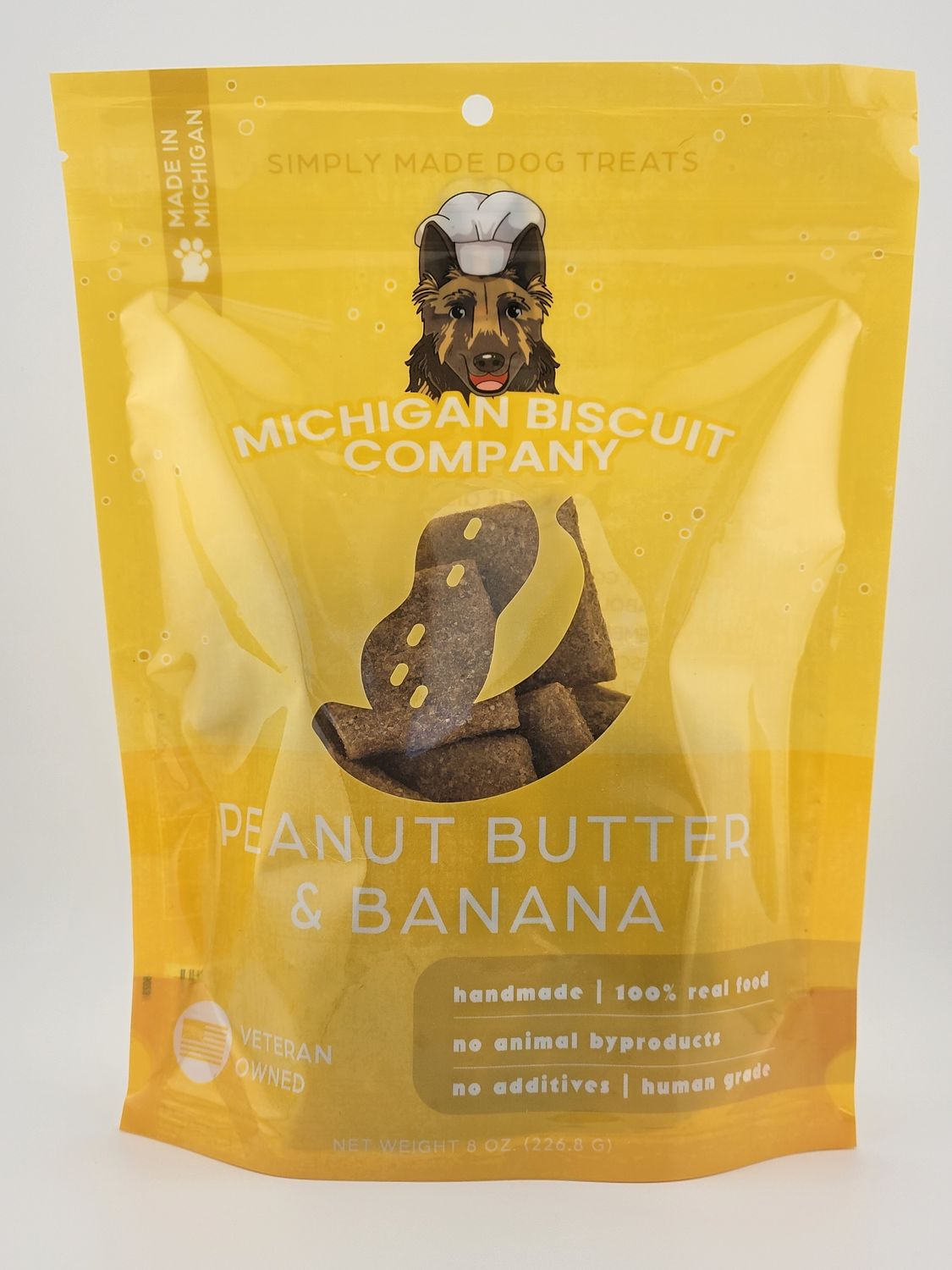 Peanut Butter and Banana Biscuits