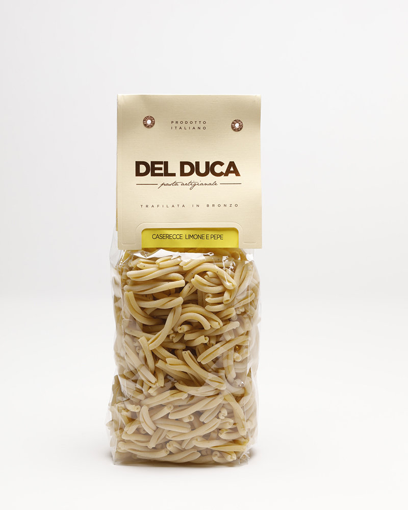 Caserecci al limone e pepe, Pasta Del Duca, 500 gr. 00016