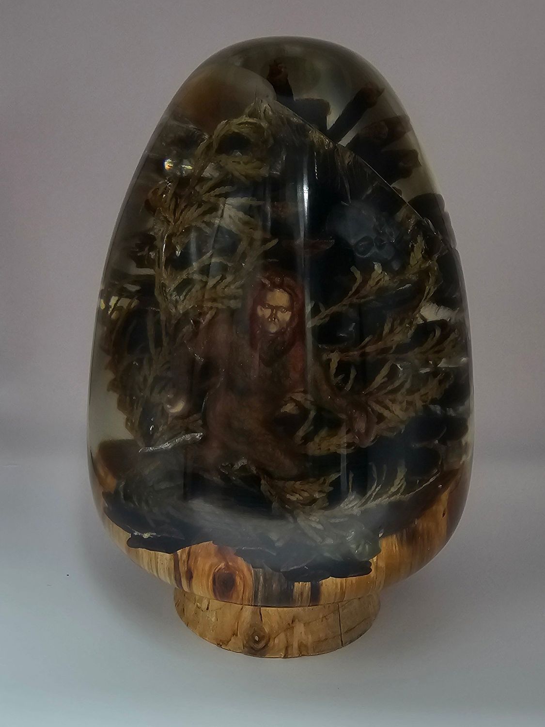 Sasquatch Resin Egg