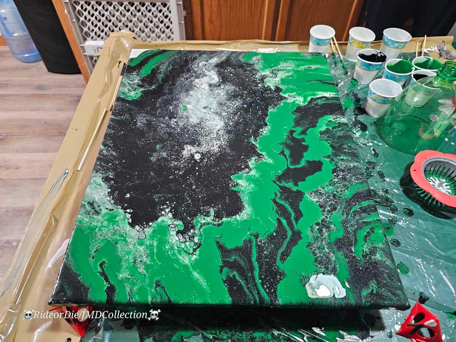 Michigan State Acrylic Canvas
