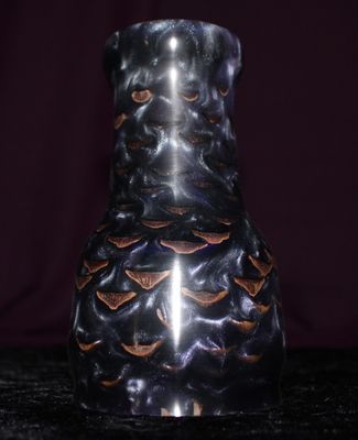 Woodturned vase