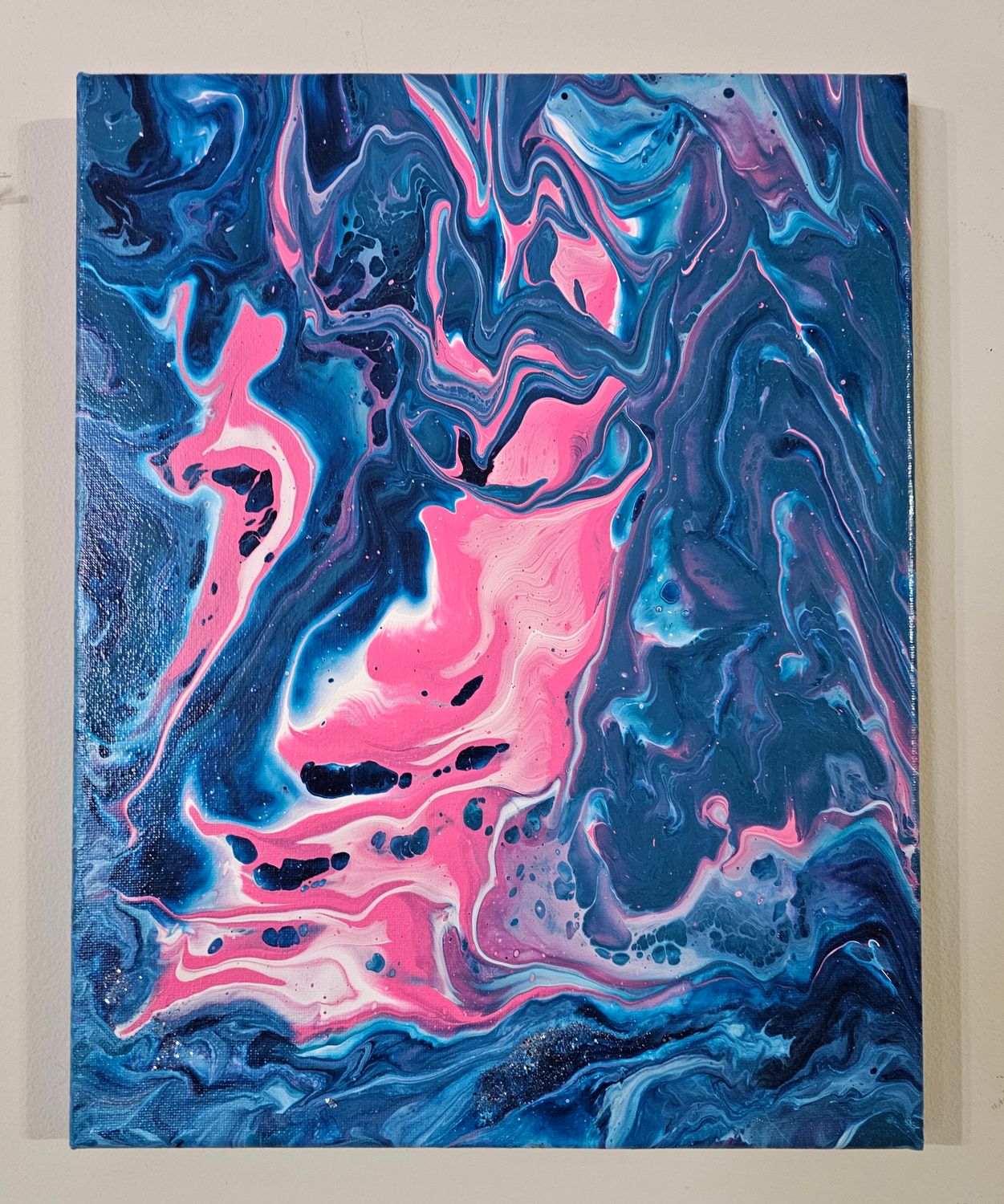 Acrylic Pour Painting 11x14