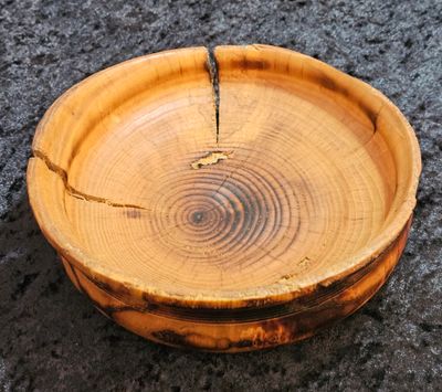 Woodturned Nature Trinket Dish