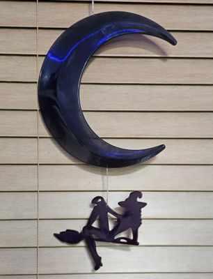 Witchy moon mobile