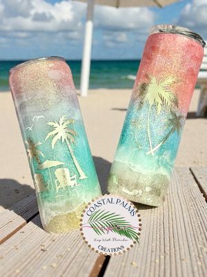 Tide &amp; Treasure Beach Tumbler