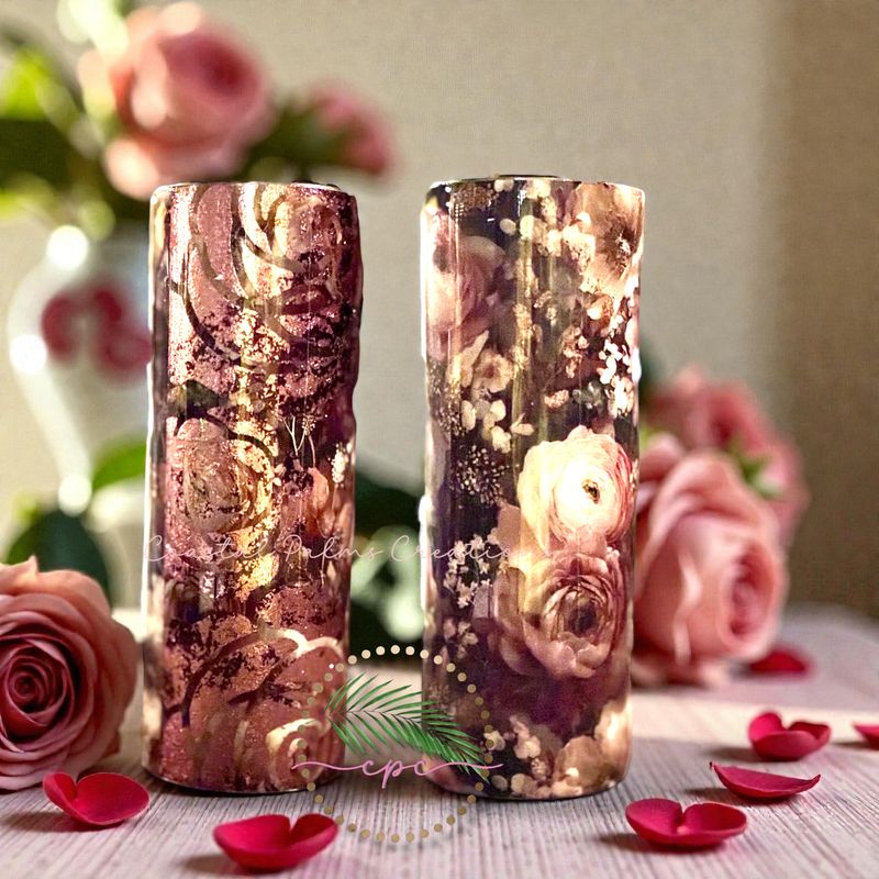 Rose Gilded Bloom