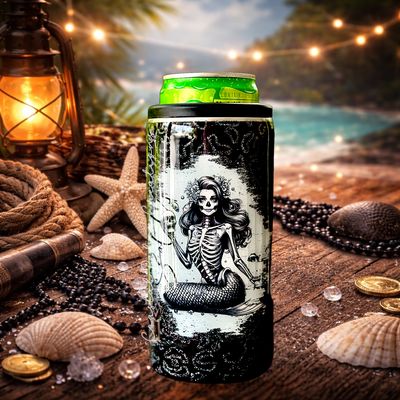 Midnight Siren 12oz skinny can Cooler