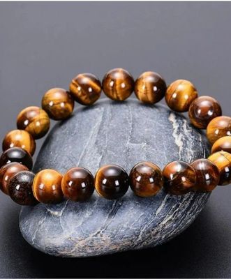 Strand Kirykle Fashion Tiger Eye Bangles Men 4-12mm