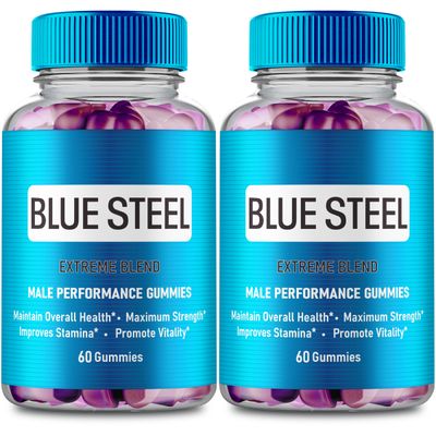 Blue Steel Male Enhancement Gummies improve various aspects of male sexual health