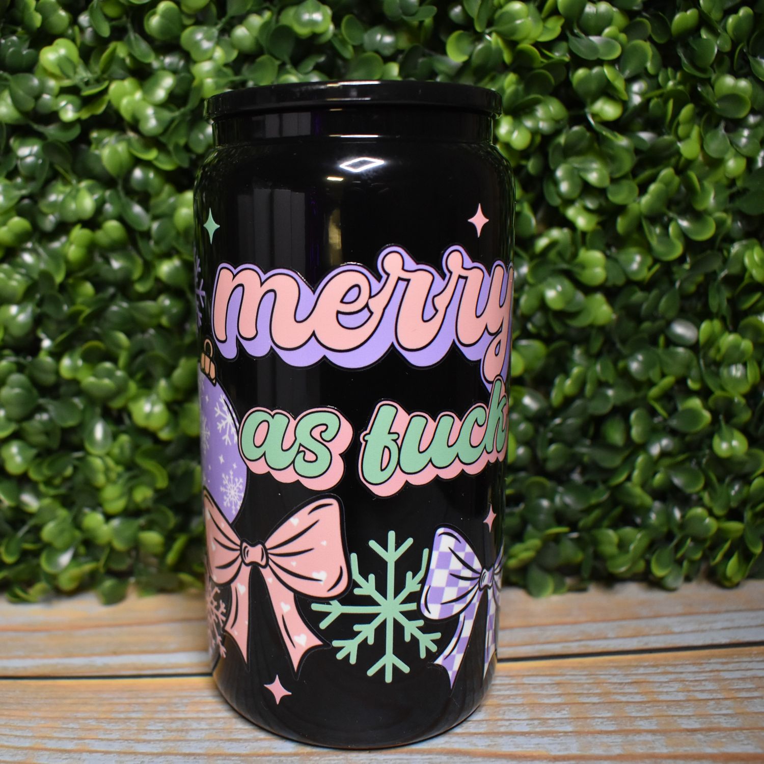 *Explicit Merry AF Glass Can