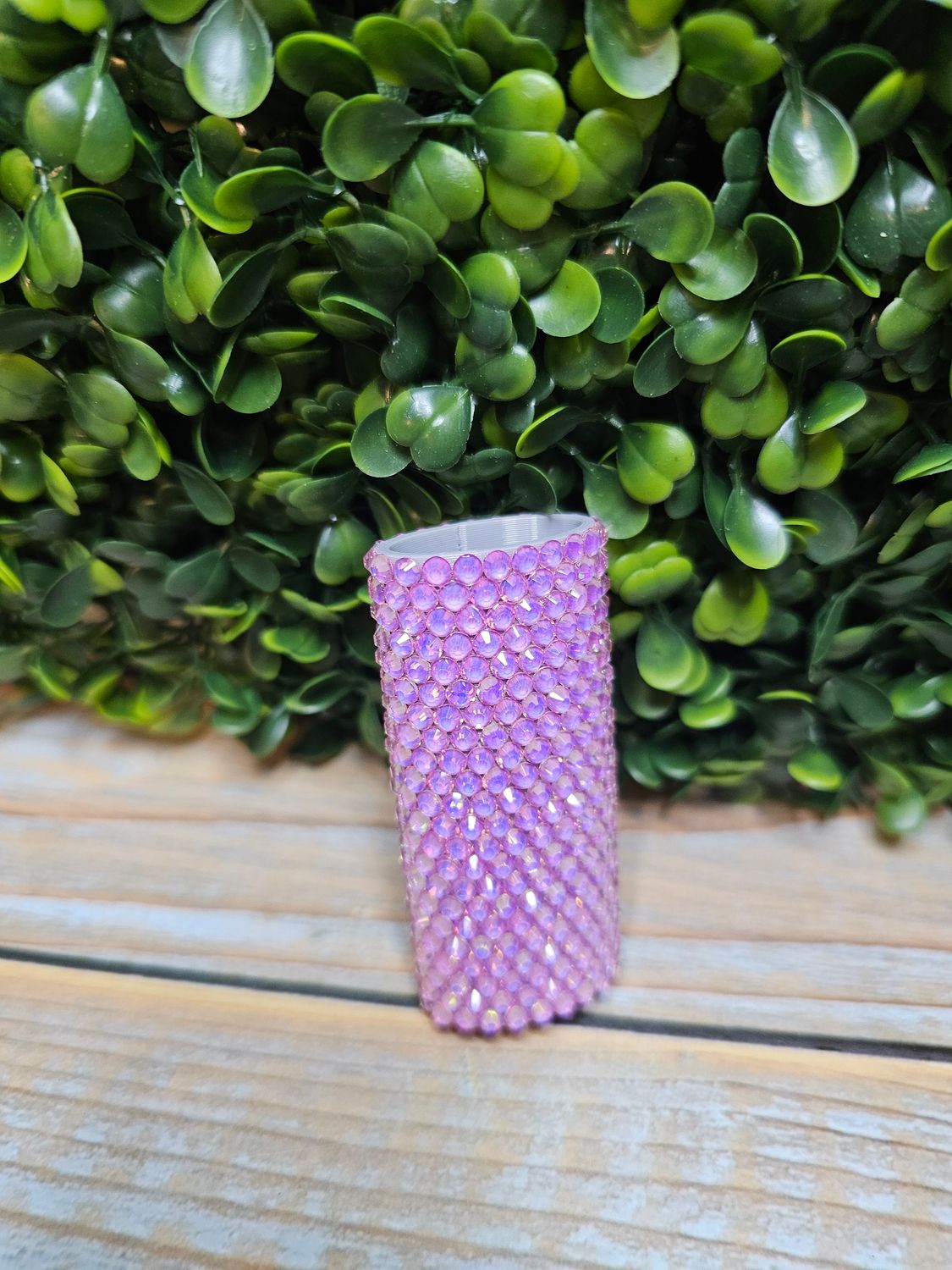 Pink Rhinestone Lighter Sleeve