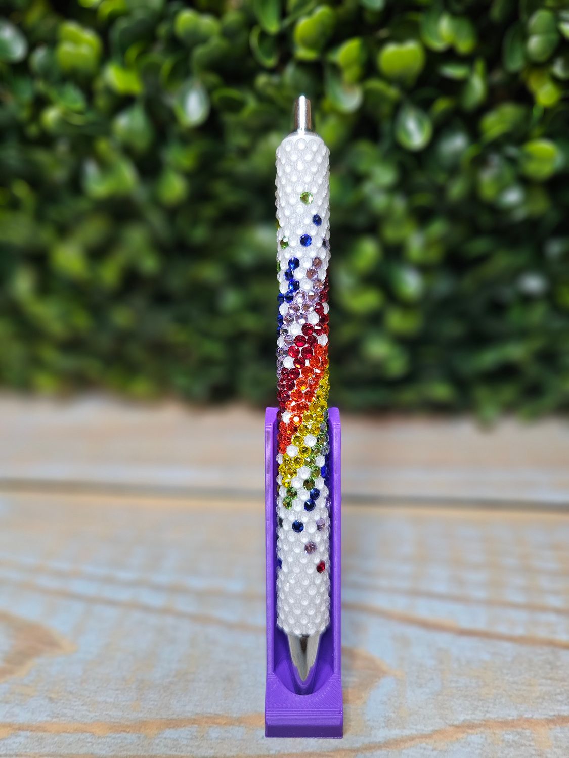 Unicorn Rainbow Burst Bling Pen