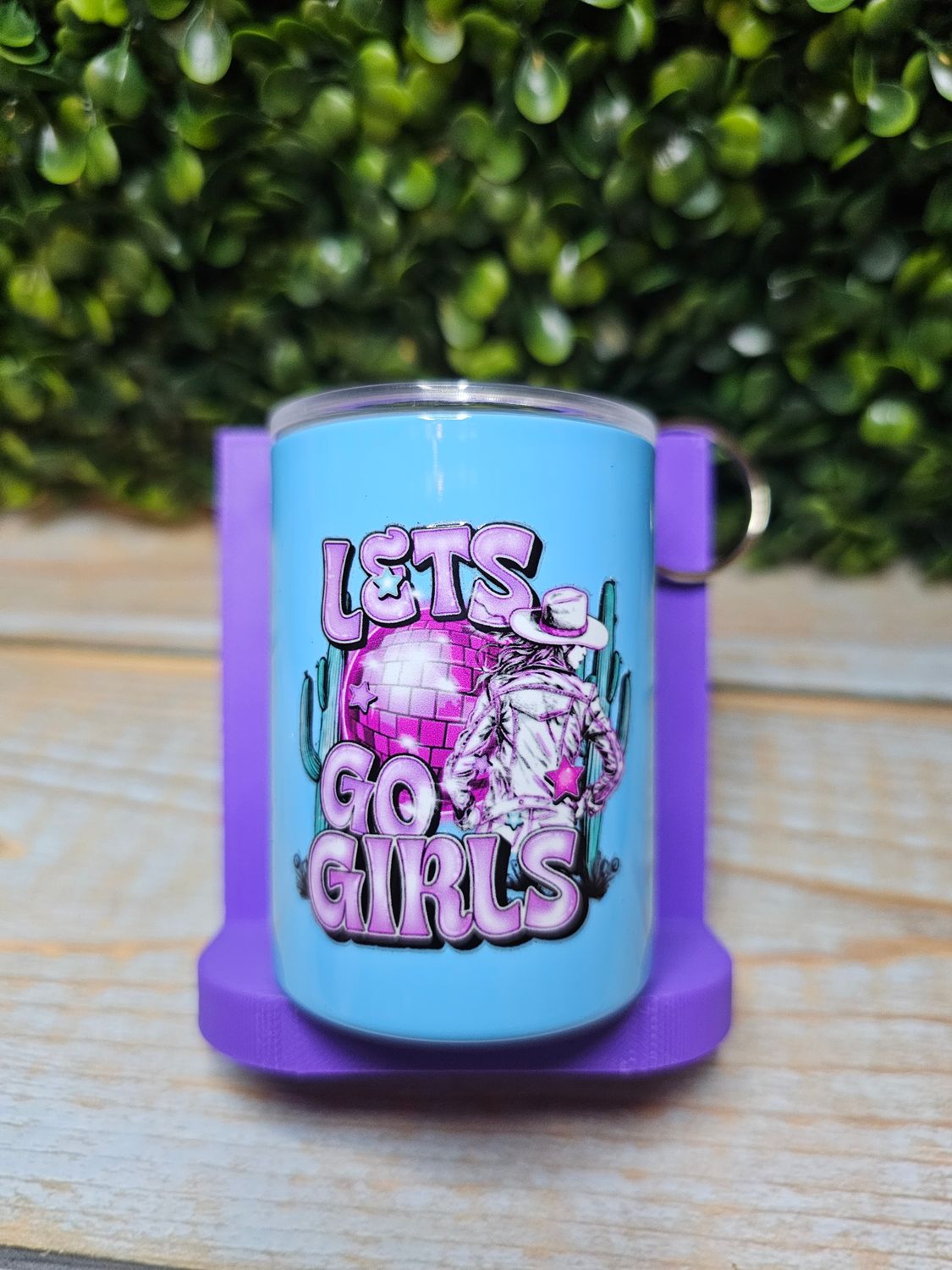 Let&#39;s Go Girls Mini Shot Glass Keychain