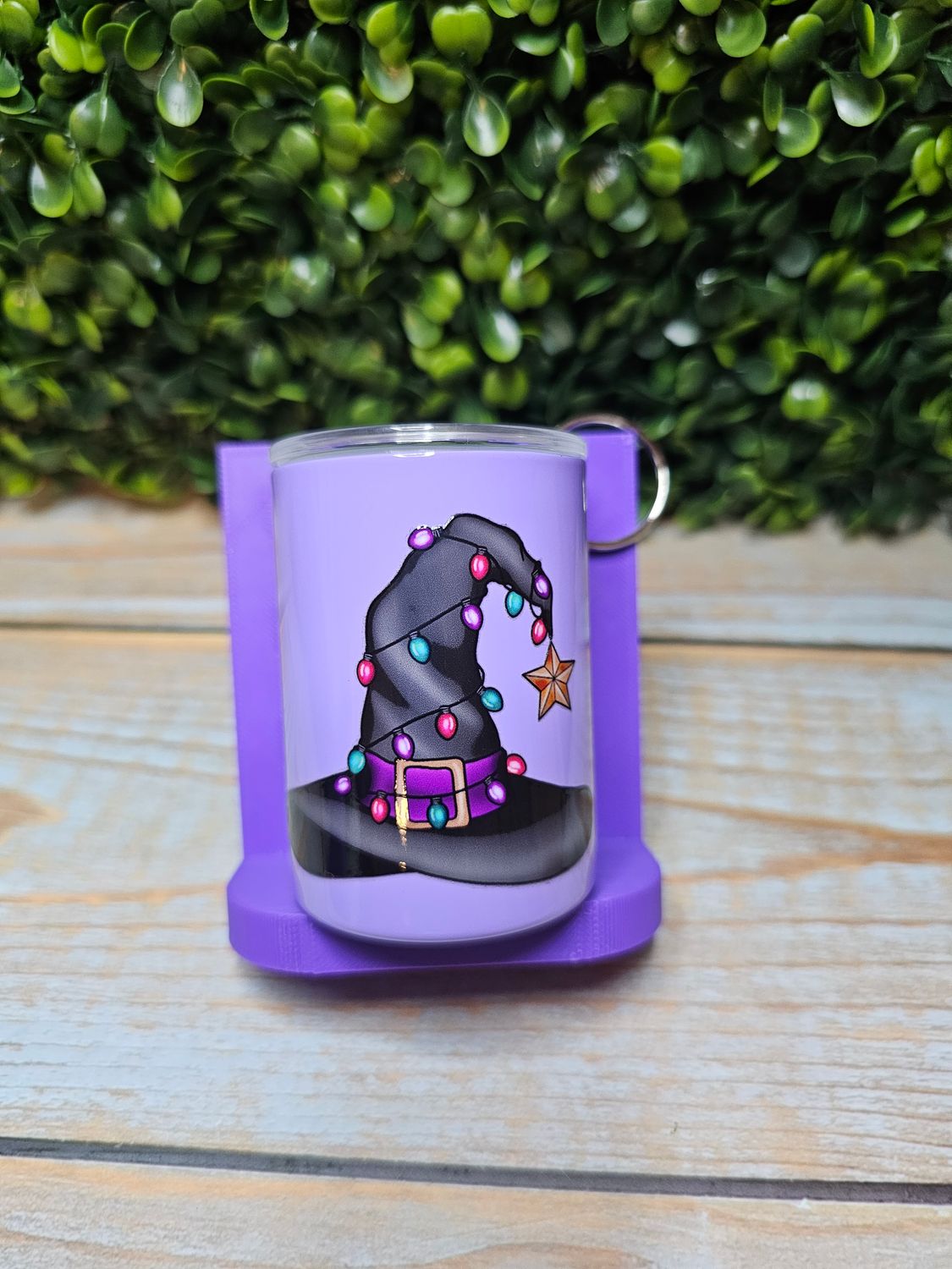 Witch&#39;s Hat with Lights Mini Keychain