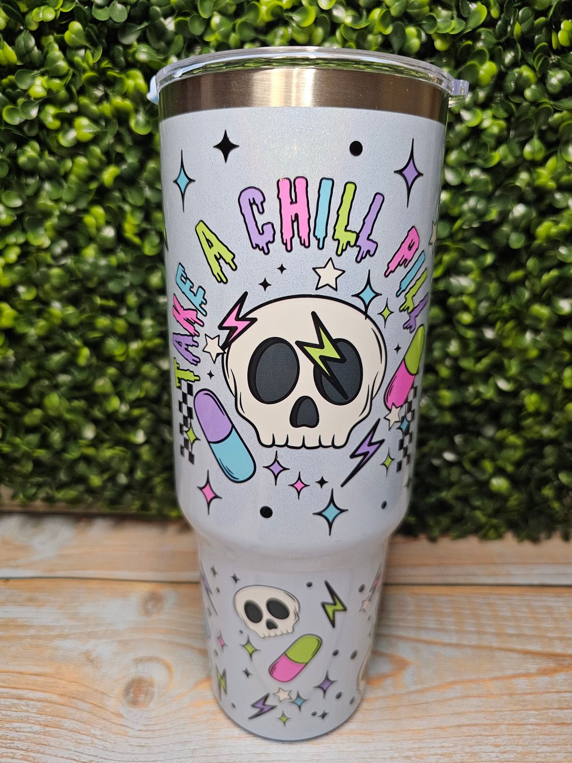 Take A Chill Pill Stanley-Style Tumbler