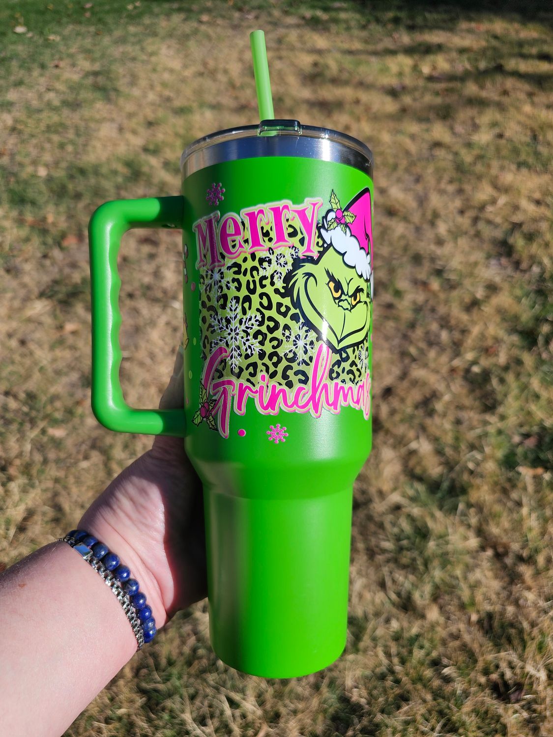 Green Guy Stanley-Style Tumbler
