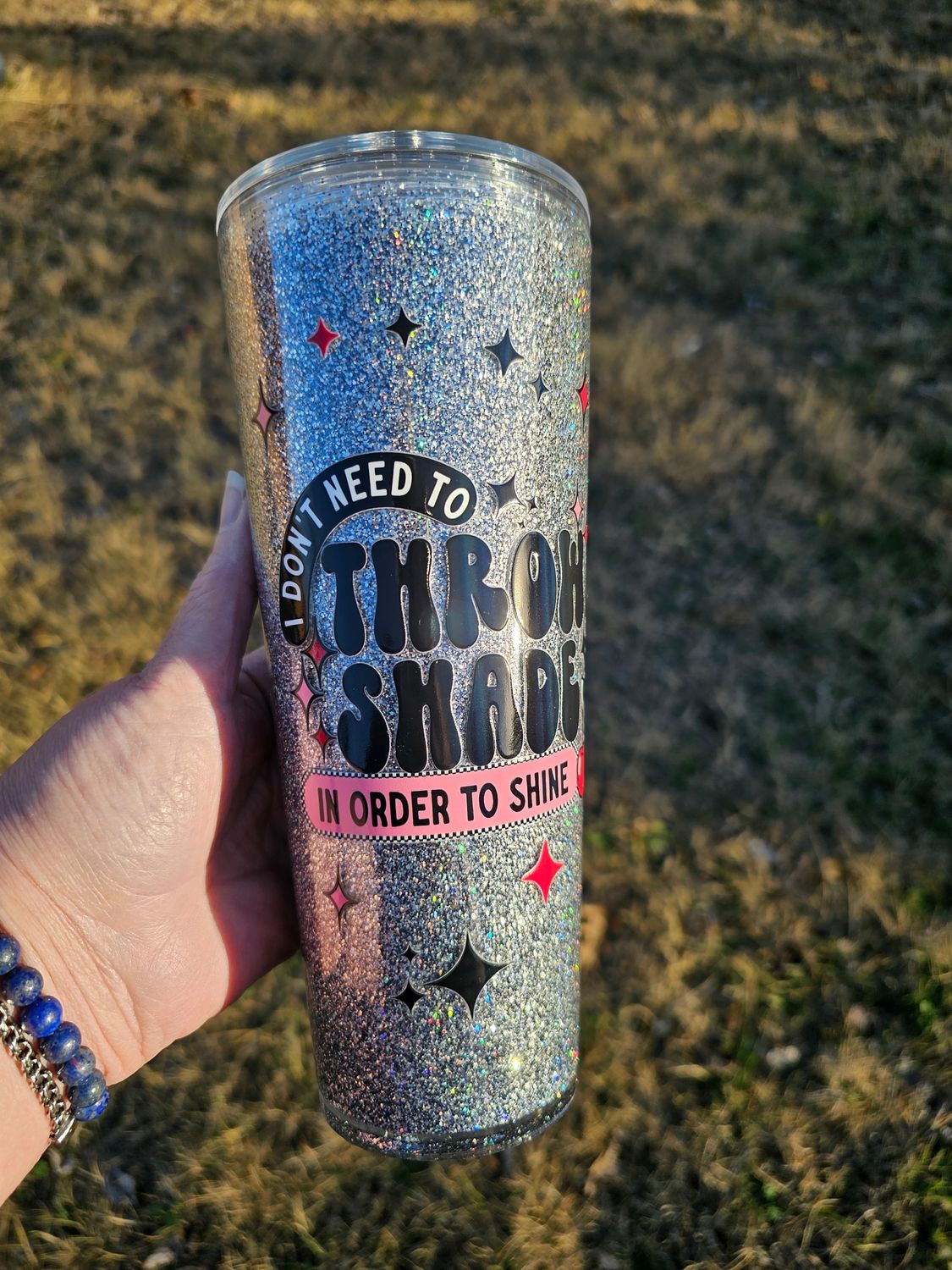 Don't Need to Throw Shade Snowglobe