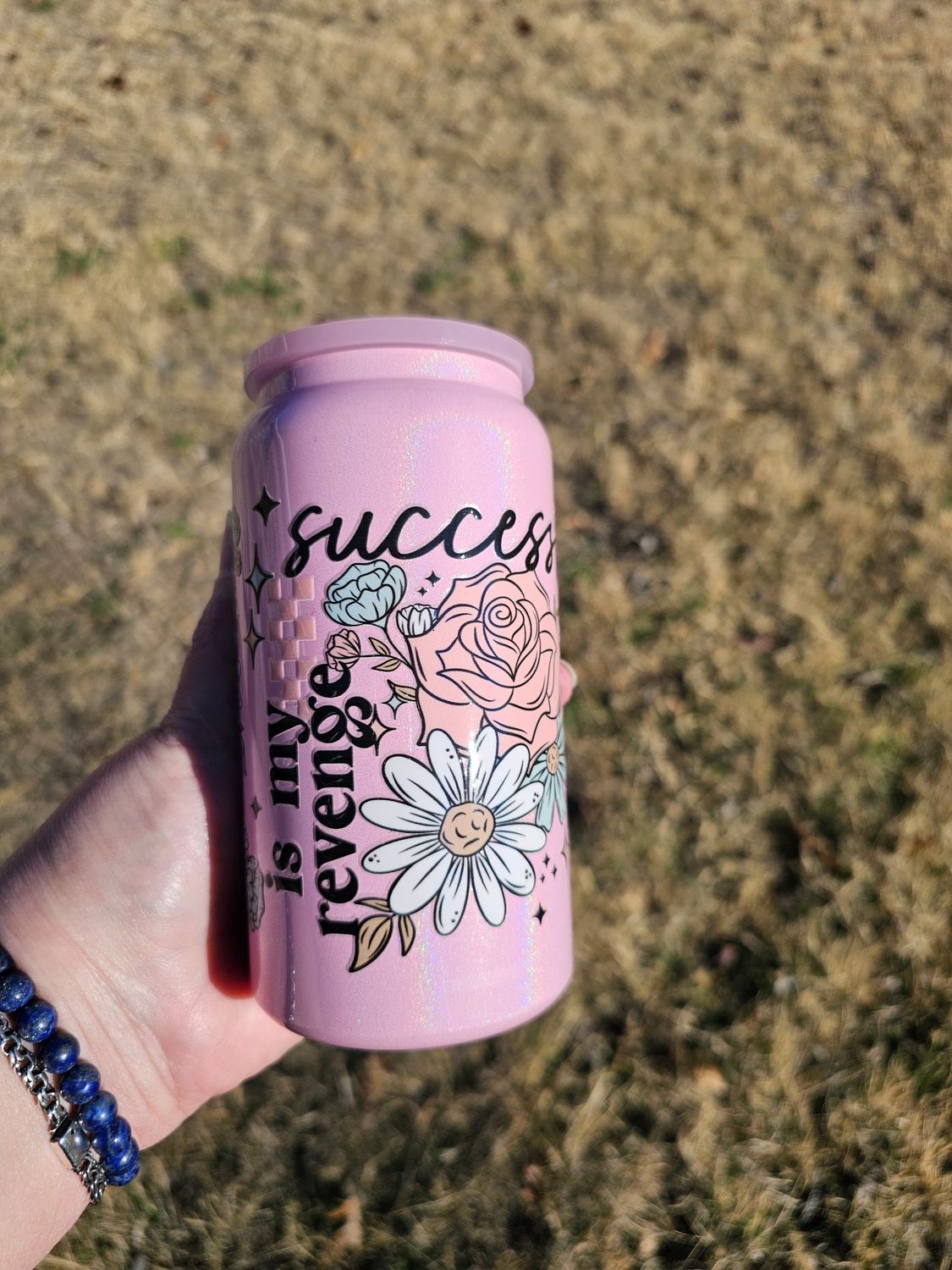 Success is my Revenge Stainless Steel Can