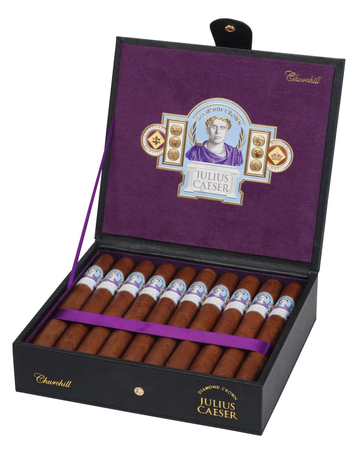 Diamond Crown Julius Caeser, Size: Churchill, Single/Box: (Box of 20)