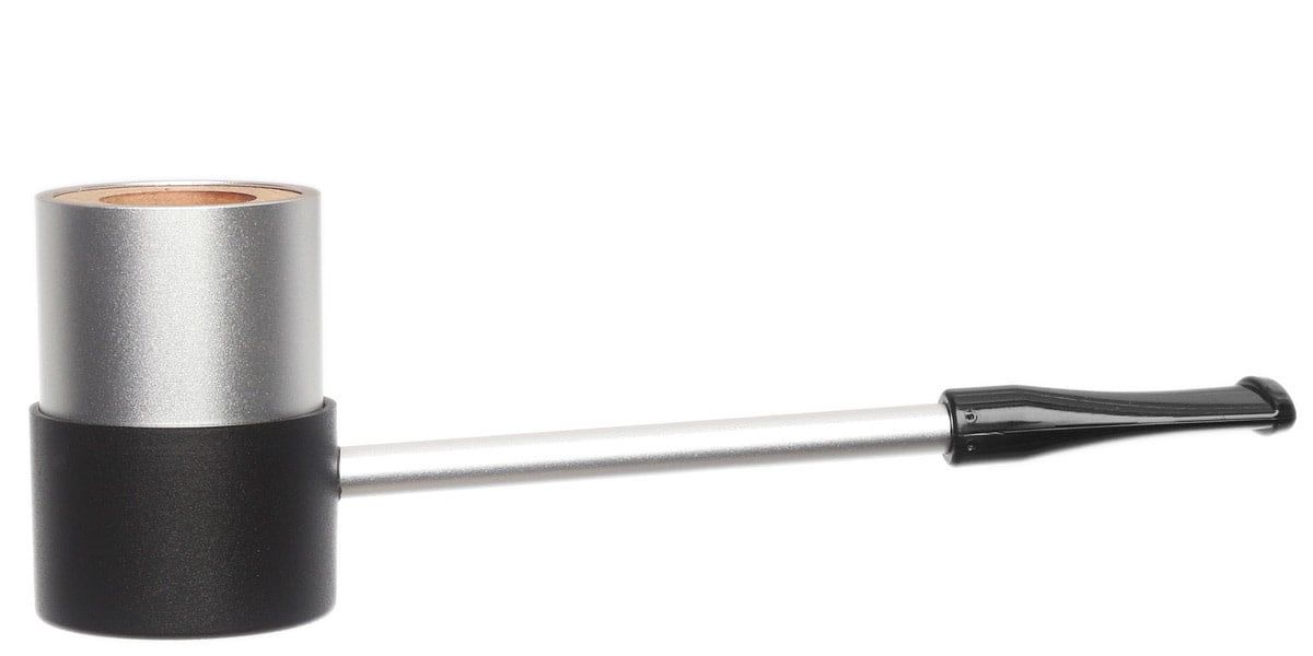 Nording Compass Pipe Silver Matte