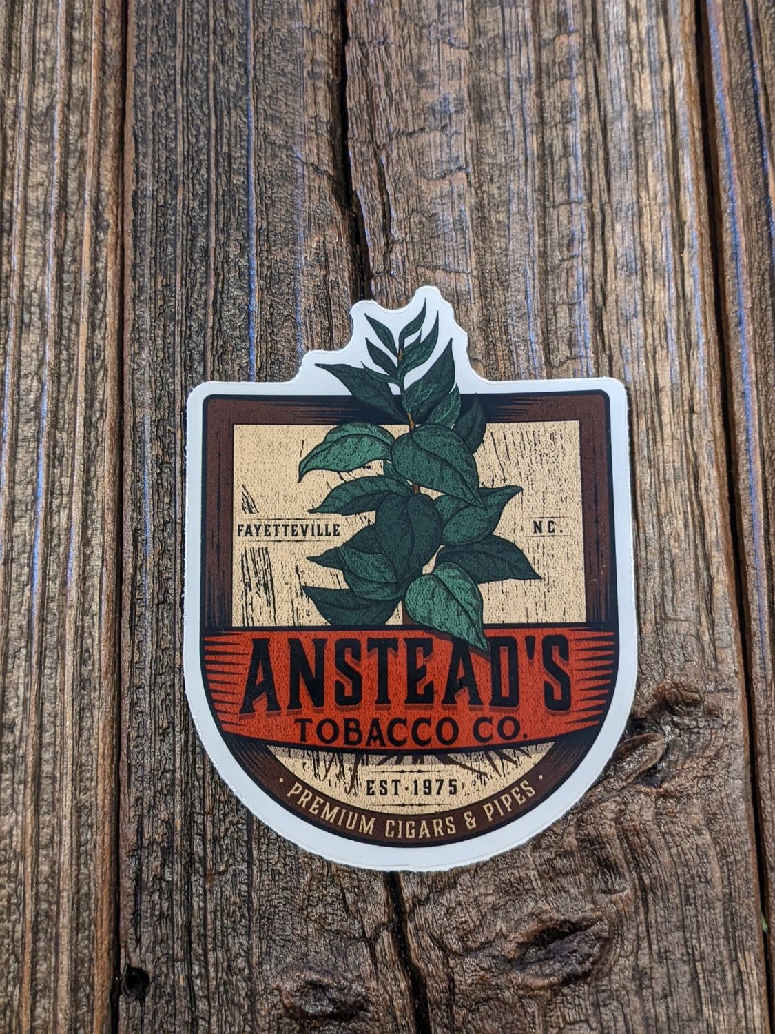 Anstead&#39;s Tobacco Company Decal Sticker