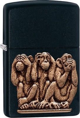 Zippo 29409 Three Monkeys