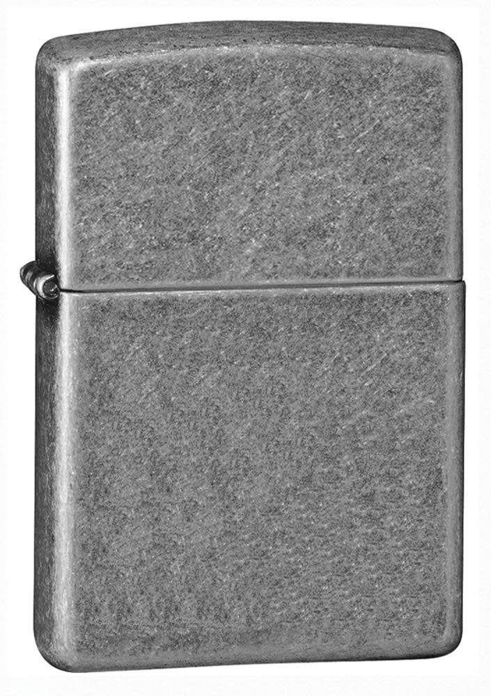 Zippo 121FB Antique Silver Plate