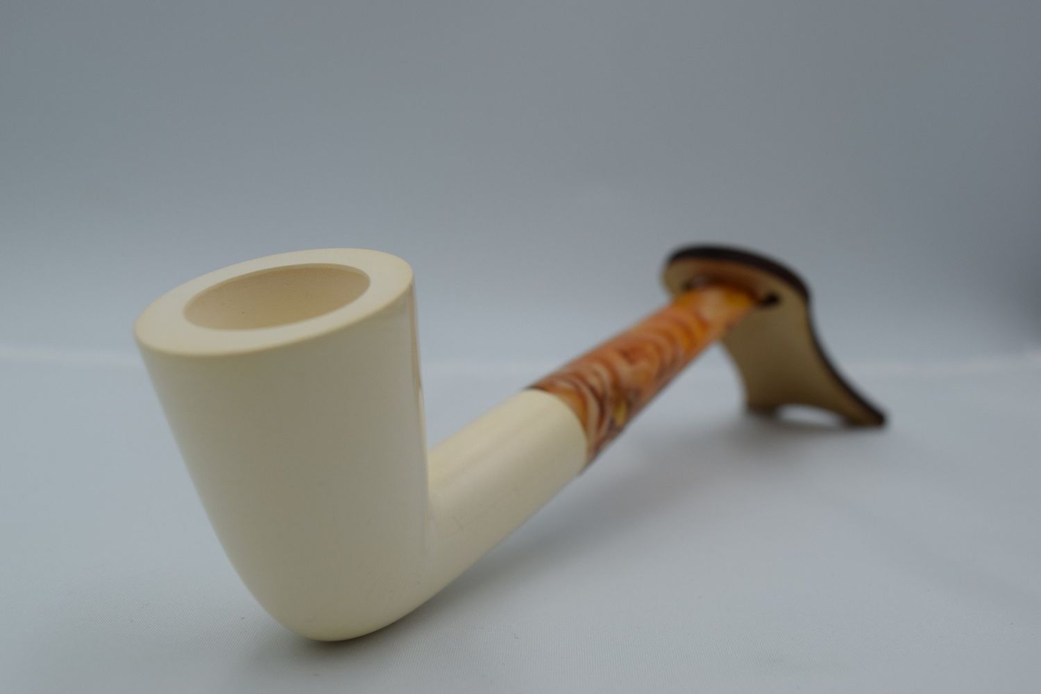 Smooth Dublin Meerschaum Pipe