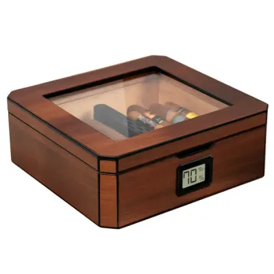 Klaro MAG Humidor - Walnut Brown Finish