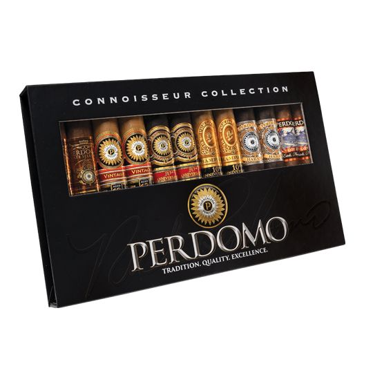 Perdomo Connoisseur Collection Award Winning 12-Count Sampler Set