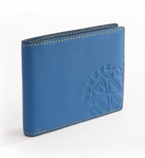 The Opus X Society Yellow &amp; Blue Collection Wallet