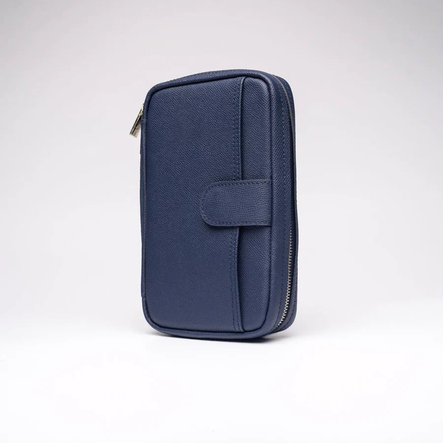 Peter James Blue Label Collection Cigar Case - Blue Lagoon