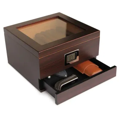 Klaro Renzo Glasstop Humidor