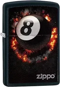 Zippo 79188 8 Ball on Fire