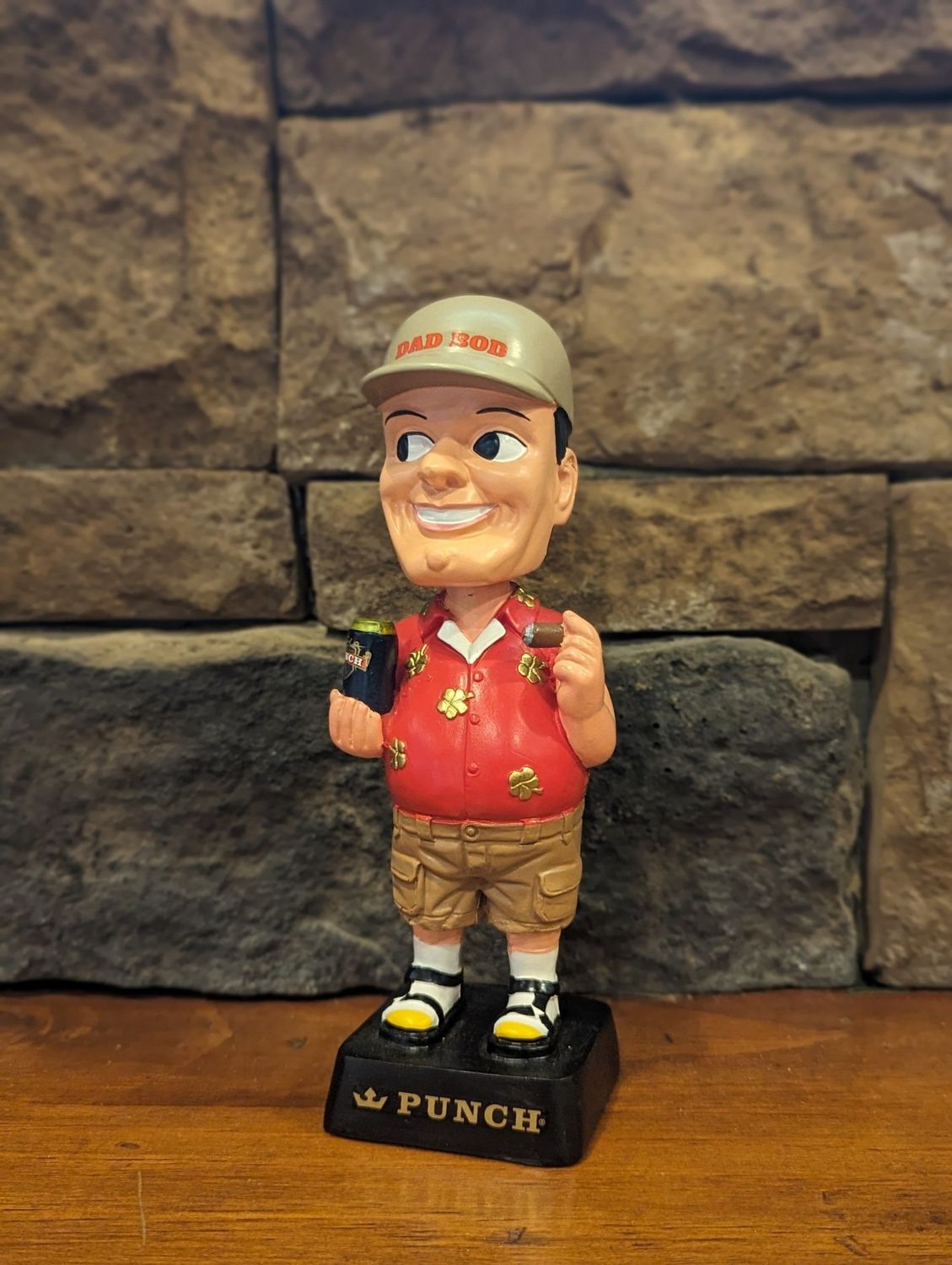 Punch Mr. Punch Dad Bod Bobblehead