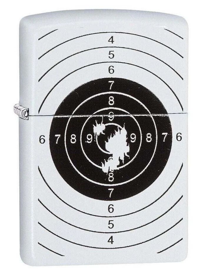 Zippo 81177 Shooting Target White Matte