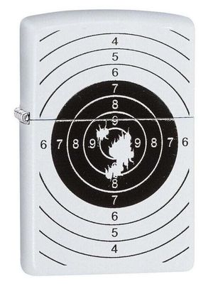 Zippo 81177 Shooting Target White Matte