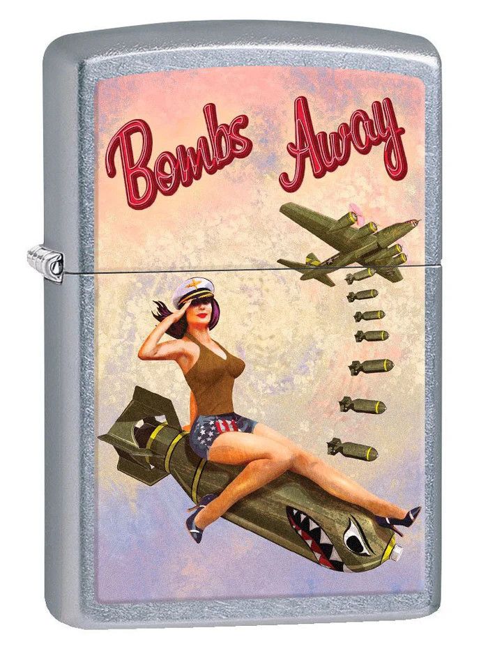 Zippo 80778 Bombs Away Pin-up Girl